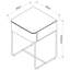 Smithers 40cm W Metal Bedside Table-125917090