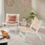 Chaises d'appoint de style moderne Boho