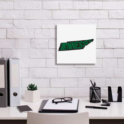 'Tennessee 2' by Art Licencing Studio Canvas Wall Art, 12" x 12"