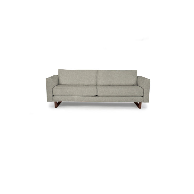 Avalon Sofa, Walnut, Paprika Polyester Blend