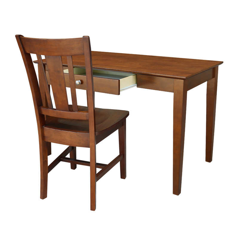 Bureau d'écriture et chaise Lanagan, H 30 po x l 48 po x P 26 po