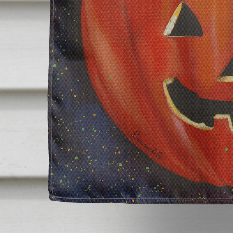 Drapeau de maison Hvidovre Sheltie Halloween en polyester à 2 faces 3 x 2 pi, Jack Russell terrier Halloween