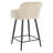 Ivanna Upholstered Counter Stool with Metal Frame-1541298674