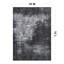 Tapis noir / gris à motif abstrait lavable à la machine Priebe-1653838178