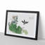 Dragonflies on a Flower by Morimoto Toko - Picture Frame Painting Print-55734303-55734304