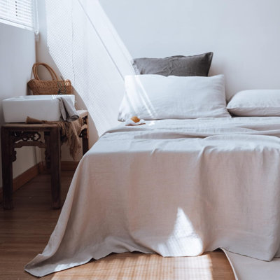 Simple&Opulence 100% Linen Sheet Set