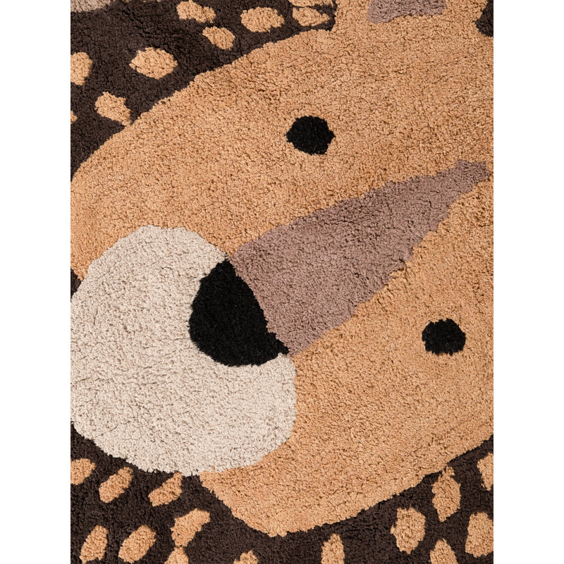 Hanse Home Kids Rugs, Motive Rug Roary, Soft & Washable Rug for Girl, Boys, Babys, Kids Room, Play Mat