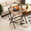 Bureau d'ordinateur pliable avec tablette pour montage facile-314989633-314989637