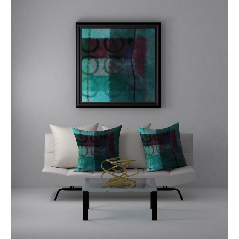  Housse de coussin carré et insert, 18" x 18"