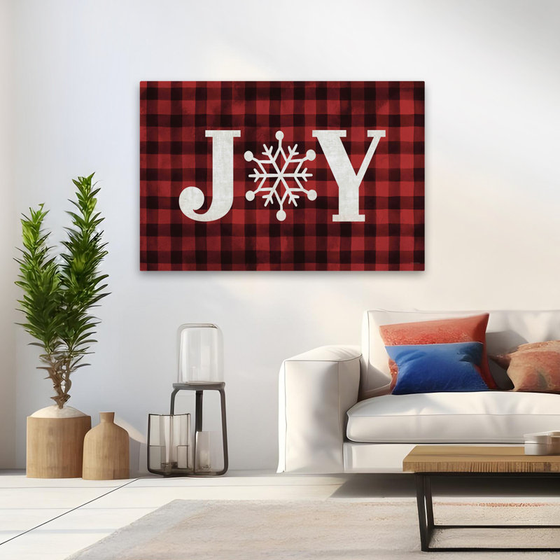 Plaid Joy, H 32 po x l 48 po