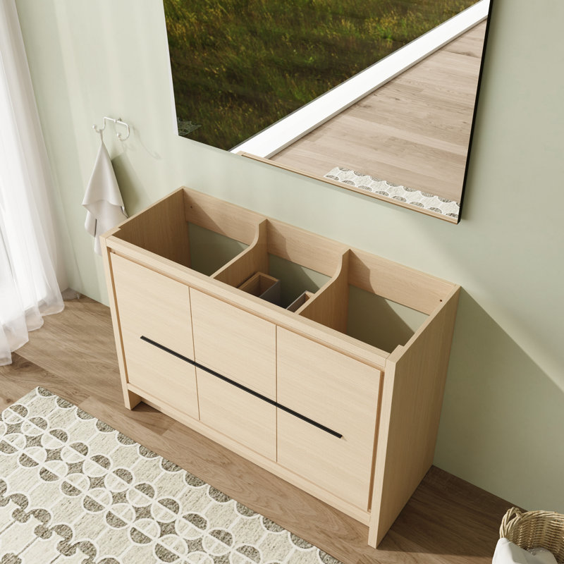 Base de meuble-lavabo simple 48 po seulement