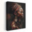 «Tribal Woman», art mural contemporain abstrait-1851853379