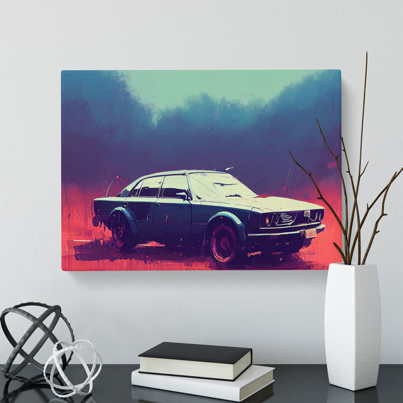 Concept Car Vol.1 - Wrapped Canvas, 50cm H x 76cm W x 3cm D