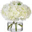  Hand-Tied White Hydrangea Bouquet