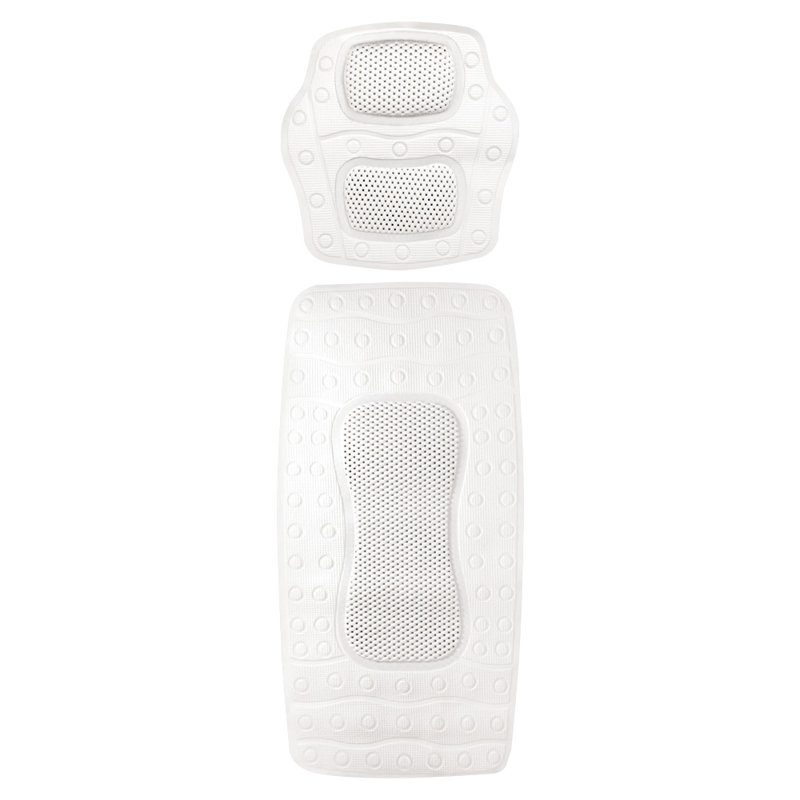 Tapis de bain et oreiller