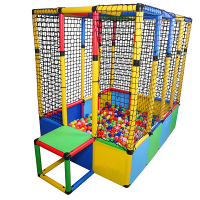 Plongée Funphix dans un ensemble de fosse à balles 414 pièces