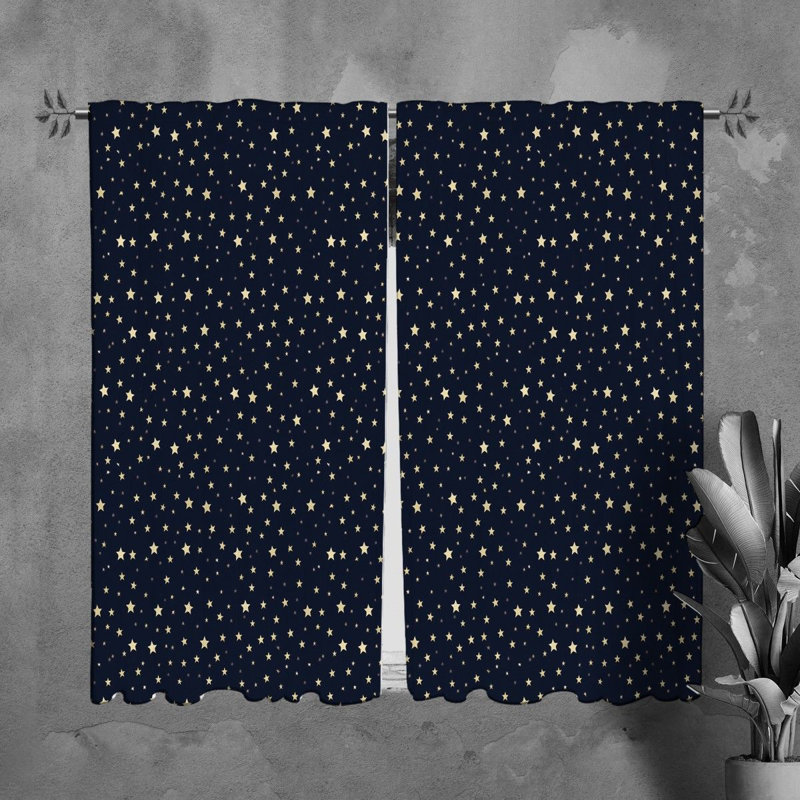 Paire de rideaux obscurcissant en polyester Mikayeel, L 20 po x L 61 po