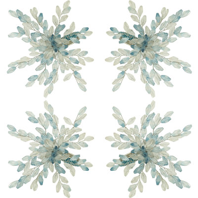 Beaded Flower Napkin Ring