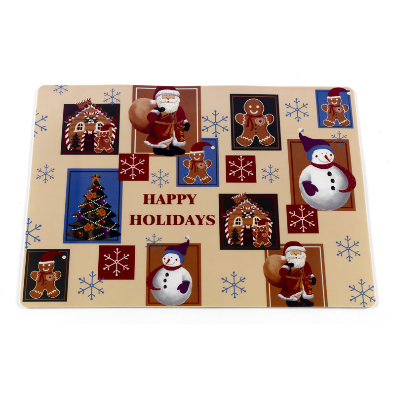 Happy Vinyl Kids Rectangle Placemat