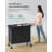 Laundry Basket With Wheels, 3-Section Rolling Laundry Hamper, 52.8 Gallons (200 L), Removable Liner, Steel Frame With Handle, 35.8 X 15.4 X 31.9 Inches