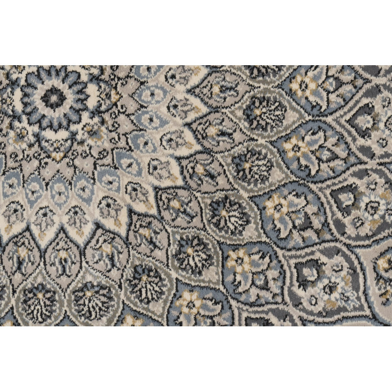 Attell Oriental Indoor Rug, Round 5'3"