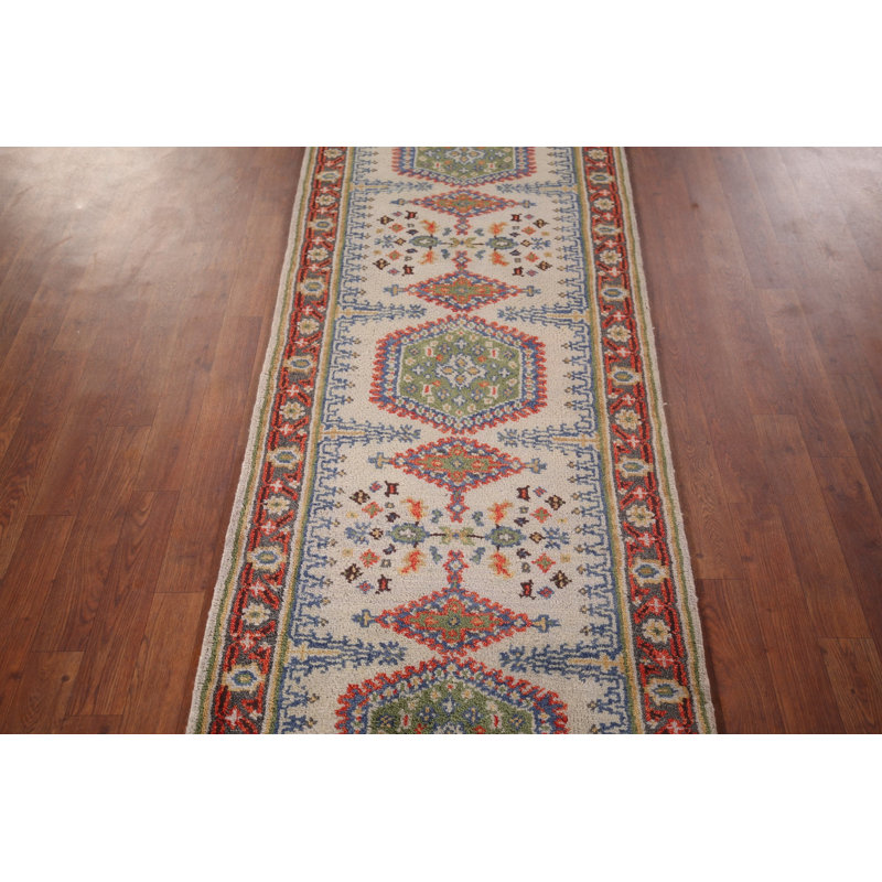 Tapis de couloir oriental géométrique 3x8