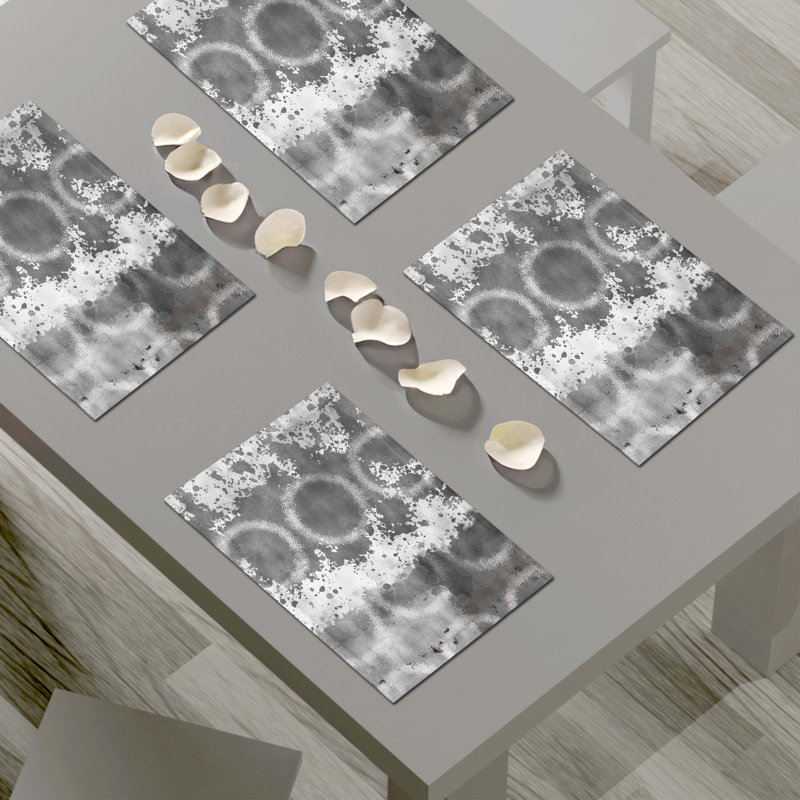 Napperon abstrait en polyester