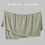 Ensembles de literie en coton égyptien vert sauge, style moderne pour la maison