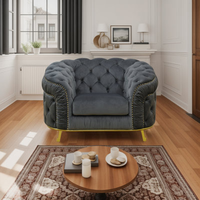 Upholstered Sectional Chair