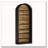 79.53" Tall 8-Tier  Arched Open Display Storage Shelving Unit-1538137883
