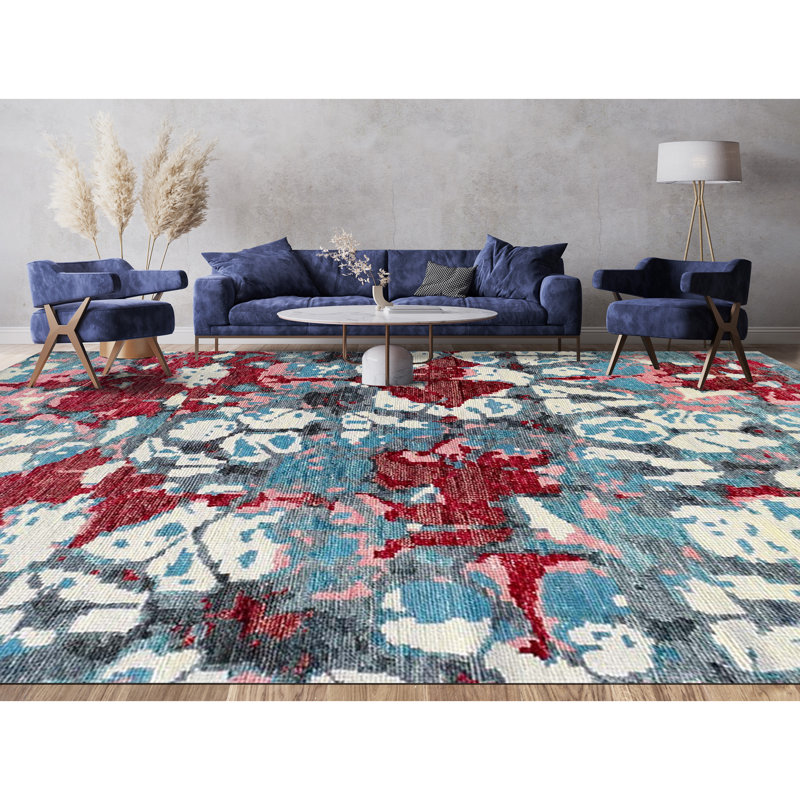 Nomad Abstract Area Rug, Rectangle 6' x 9'