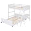 Over  Bunk Bed With Desk