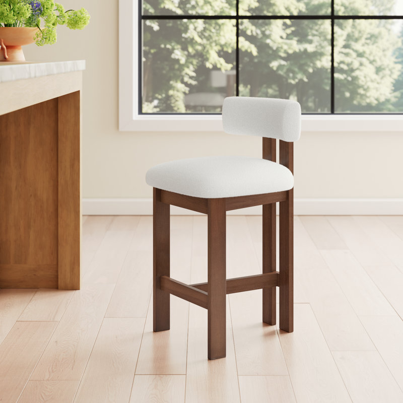 Delway Boucle Counter Stool, 26"