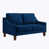 Velours bleu marine est en rupture de stock