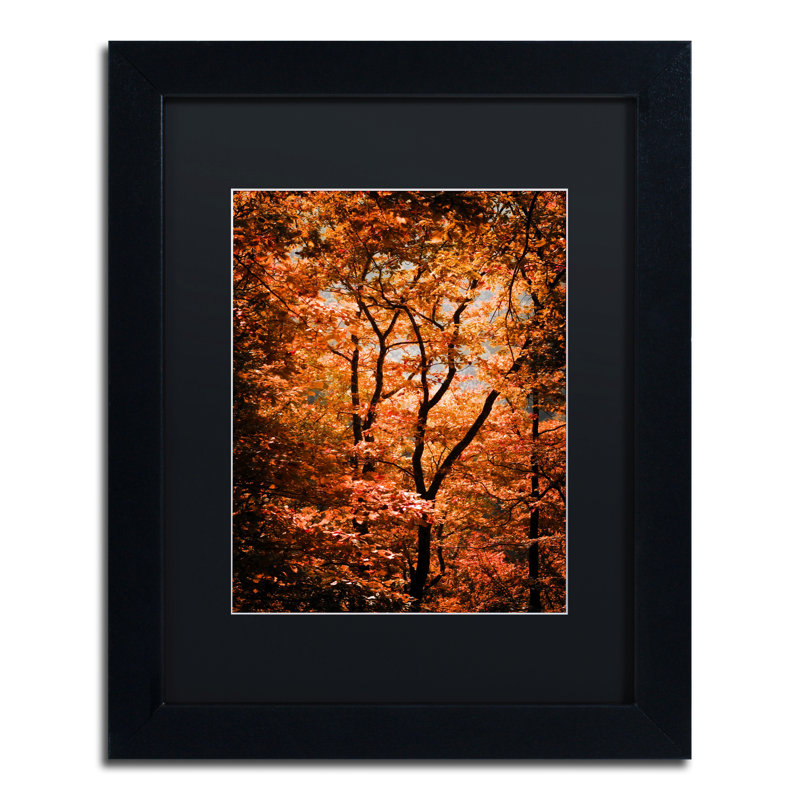 « automne messes », reproduction de photo sur toile encadrée, H 14 po x l 11 po x P 0,5 po