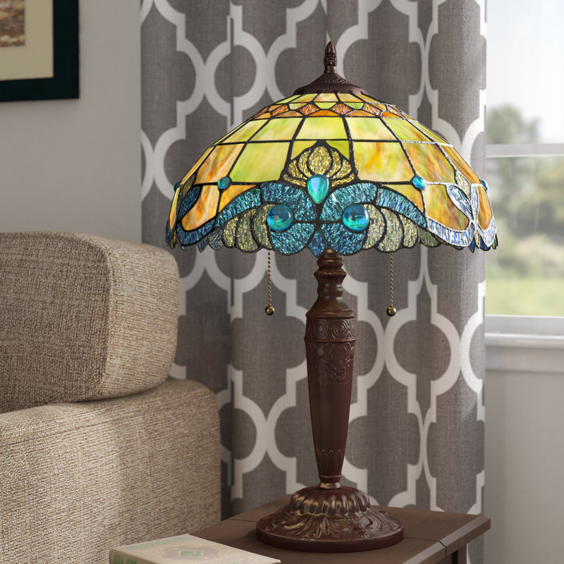 Lampe de table 25 "avec prise Preston