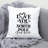 Christmas_Black-14 Reversible Throw Pillow-66192663