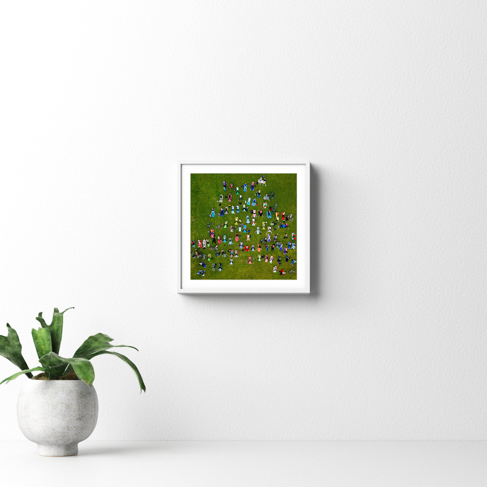 Legs Apart by Karolis Janulis, 12" H x 12" W x 1.5" D