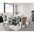 Biyron 6 - Person Trestle Dining Set-105255321