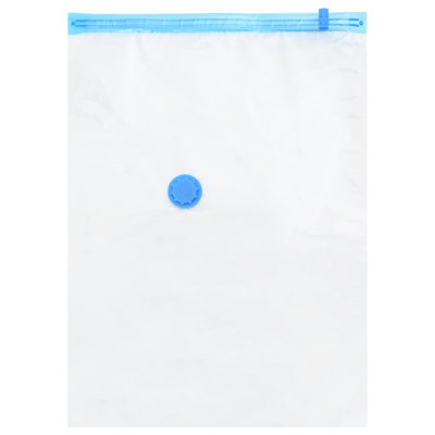 Vidaxl Vacuum Travel Bag Transparent Plastic 70 X 50 Cm