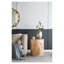 Table de bout cylindrique Burl