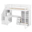 Lit mezzanine simple avec tiroirs Philippa Kids-1629674286