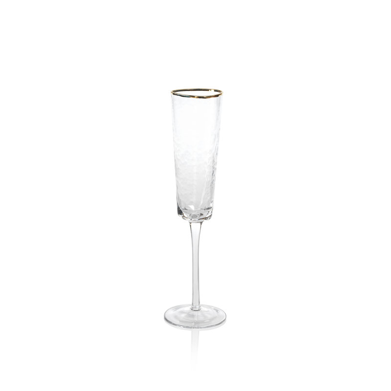 5,82 oz. Flûte en verre, Transparent