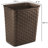 Sterilite Weave Plastic Home/Office Wastebasket Trash Can-62400373-62400372