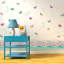 Flowers, Butterflies Skirting Kids Wall Sticker