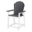 Tabouret de bar extérieur en PEHD Adirondack