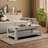 Damika Rectangular Coffee Table with 2-Tier Storage and Rustic Oak-488101278