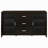 Nyler Cappuccino 3-Drawer Rectangular Tv Console