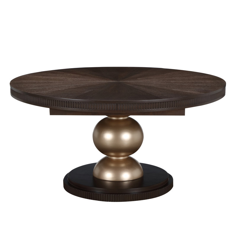West Kensington Oval Dining Table, Espresso Wood