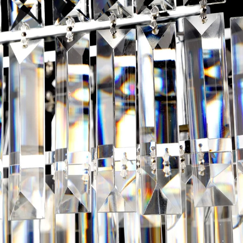 Acob 3 - Light Black Crystal Pendant